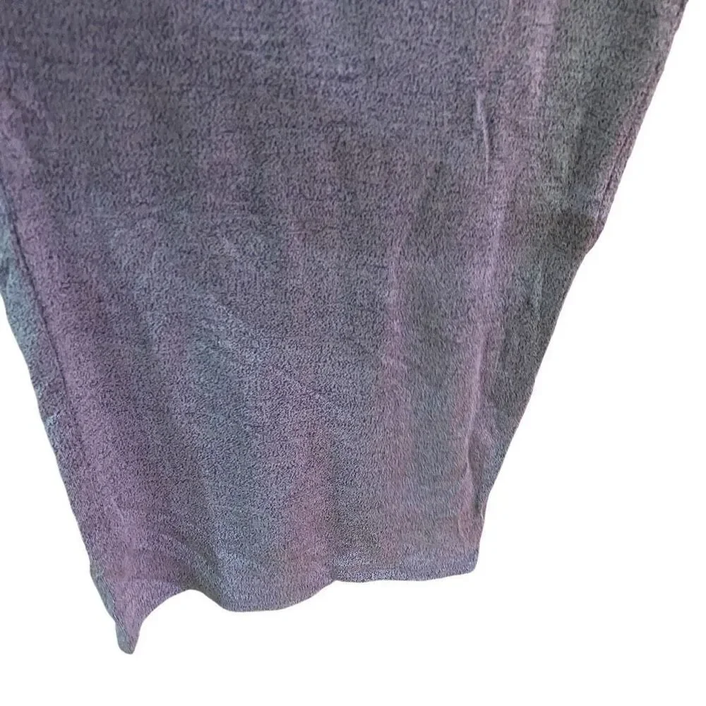 Nic + Zoe Eaze NWT size large blue speckled comfy pants